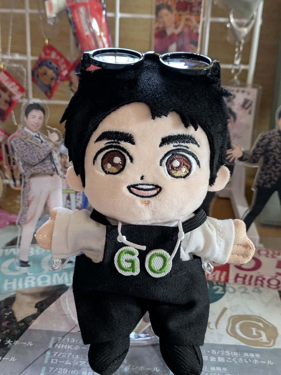 久しぶりにこひろみ君お着替えしました❣️ #郷ひろみ #こひろみ君