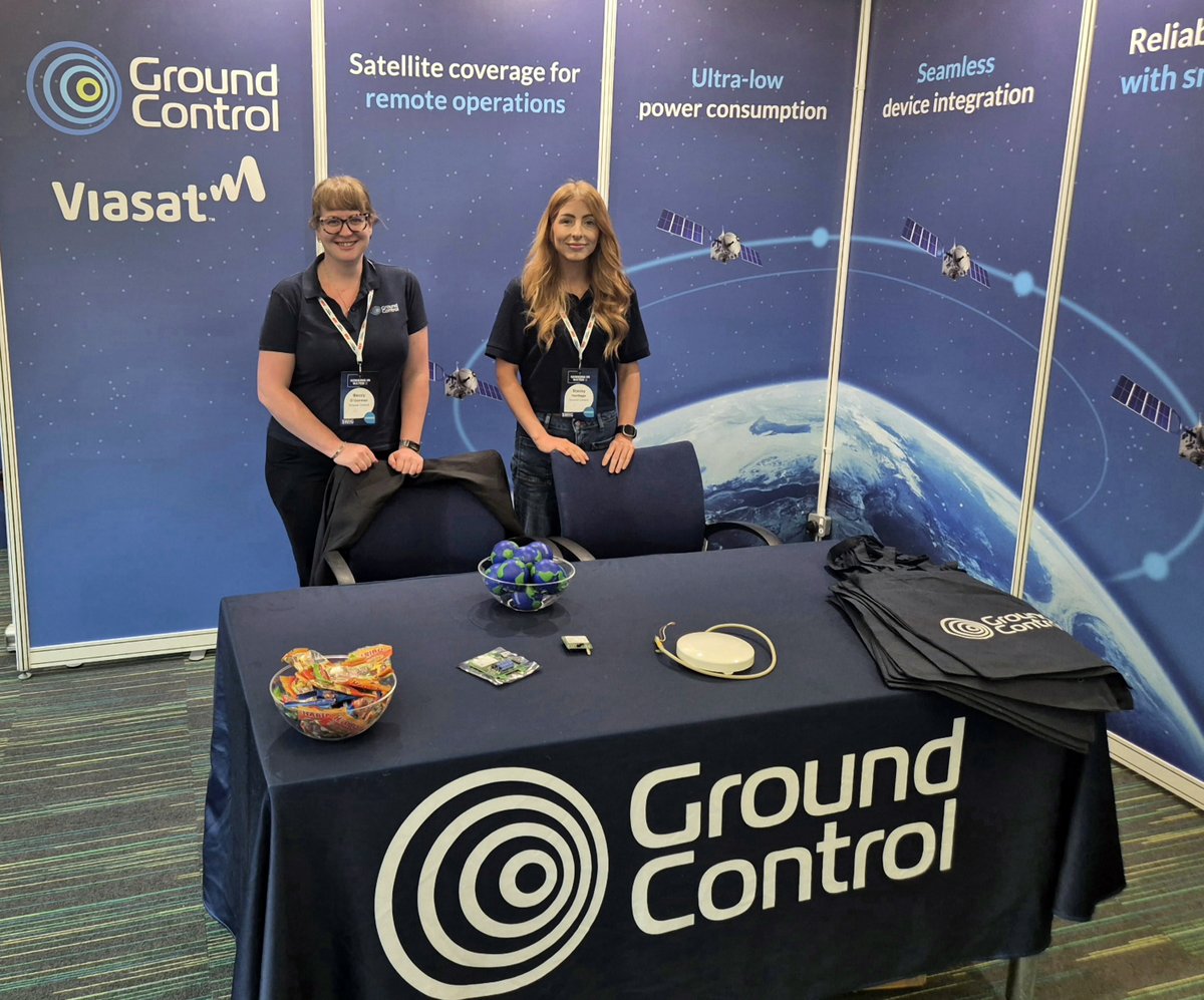 GCSatellite's tweet image. After a brilliant night at the SWIG Gala Dinner, we’re back at Sensors for Water today!

Come see Stacey &amp;amp; Beccy to chat about how #satelliteIoT connectivity – incl. Viasat’s new #NTN #NB-IoT service – can extend the reach of your water sensors beyond terrestrial networks.
