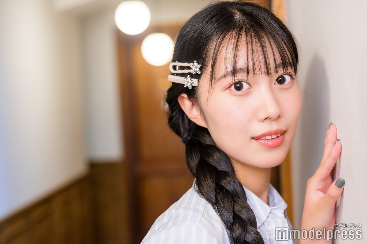 modelpress's tweet image. 【フレキャン2025特集✍】

注目の“日本一可愛い新入生”候補
神田外語大学・小林夕華さん

🔻撮り下ろし写真多数
mdpr.jp/news/4649462

出身地：茨城県
誕生日：8月30日
趣味：トレンドチェック･絵画･クラフト･旅行
特技：英会話･コミュニケーションとる

#フレキャン2025 @frecam_contest