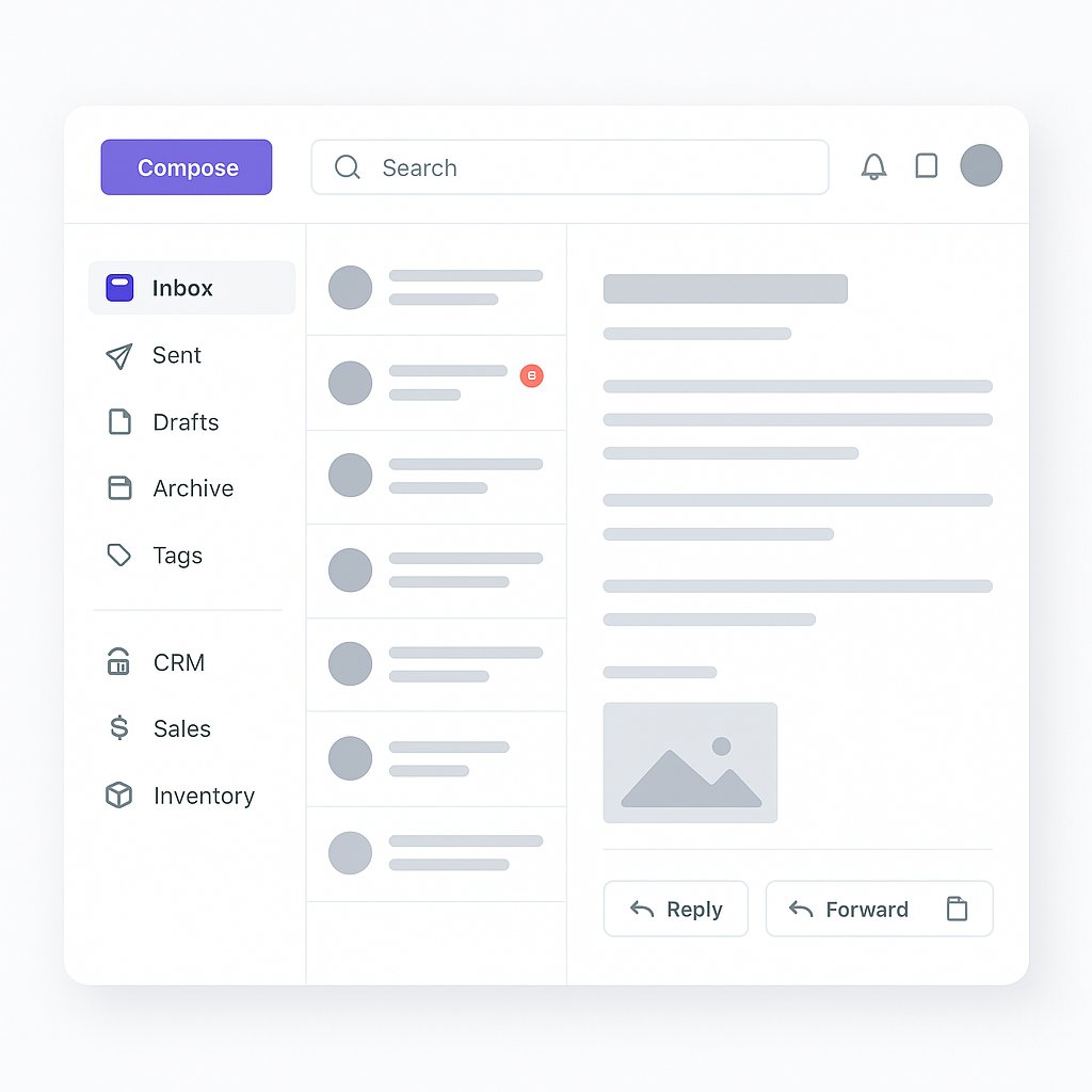 OdooSyria's tweet image. 📧 تكامل البريد الإلكتروني والرسائل

أرسل الفواتير والتقارير مباشرة للعملاء أو الفريق.

مثال: إرسال تقرير المخزون الأسبوعي تلقائيًا.

💡 الأنظمة القديمة تحتاج إرسال يدوي لكل تقرير.

#ERP_Email #أتمتة_التقارير #OdooERP