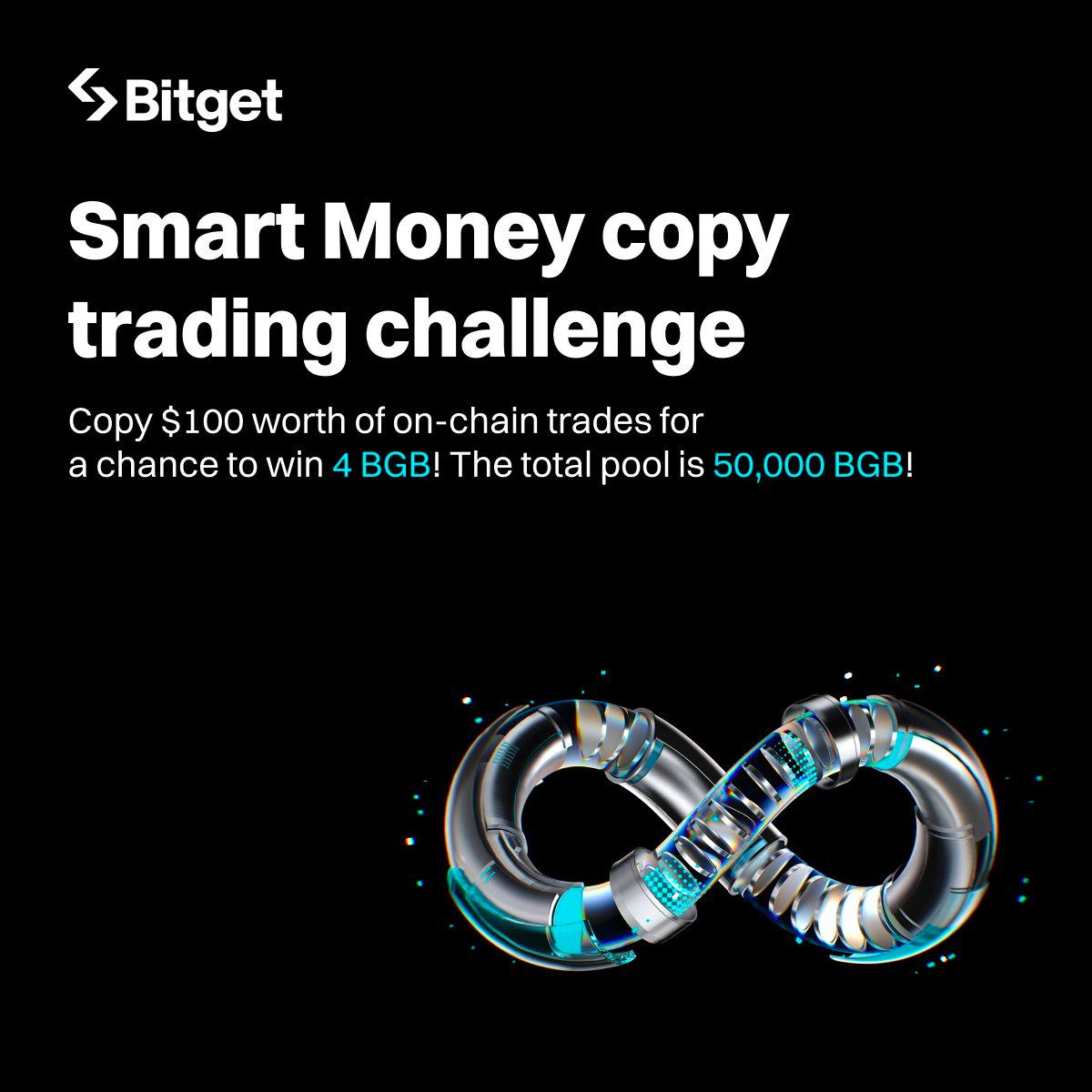 IssifouIssaka04's tweet image. Transforme ton copy trading en récompenses avec Bitget Signals 🚀 

Copie $100 via Onchain Signals et tente de gagner 4 BGB 💃
💎 Une cagnotte de 50 000 BGB t’attend 💥

🎲 Chaque transaction éligible participe à la loterie UID.
🏆 Résultats annoncés 2 jours après la fin du…