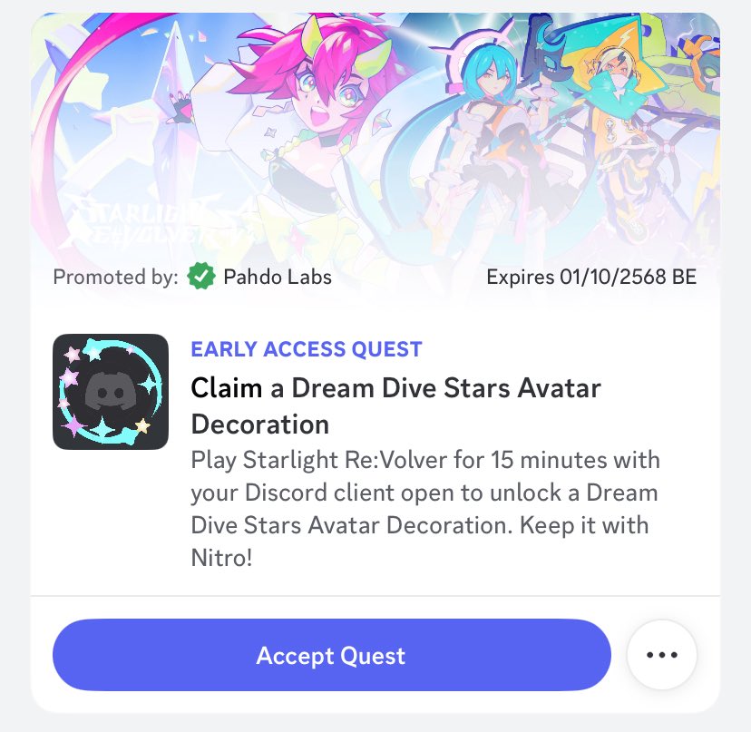 docottivan's tweet image. รับทำเควสกรอบนะครับ ซื้อเกมแล้วพร้อมลั่น 

กรอบละ 50฿ รอบนี้น้องเป็นสีฟ้า

˙ . ꒷ Line : @dovanshop  𓈒    ㅤׂㅤ 𓋭 
˙ . ꒷ Dc shop : discord.gg/CaG4YvBXCF

#ดิสคอร์ด #ไนโตรดิสคอร์ด #รับเติมไนโตร #เติมไนโตร #fivem  #เติมnitro #ไนโตร