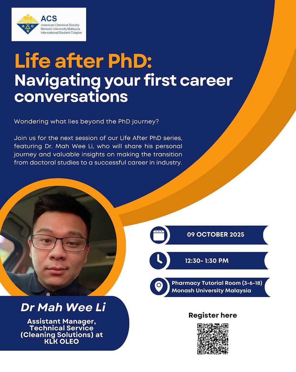 ACS Monash Malaysia International Student Chapter tweet media