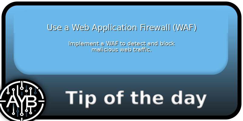 _AllYourBase_'s tweet image. A WAF protects applications by filtering and monitoring HTTP requests, blocking potential attacks.
#WAF #WebSecurity #TrafficMonitoring