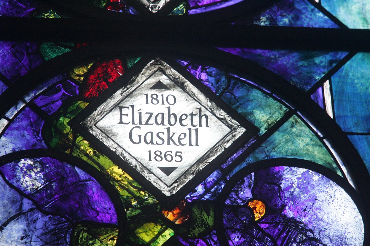 wabbey's tweet image. Our memorial to novelist Elizabeth Gaskell was dedicated in Poets’ Corner #onthsiday in 2010. Best known for her novels North and South, Wives and Daughters and Cranford, Gaskell knew writers Charles Dickens, John Ruskin and Charlotte Brontë, all of whom are memorialised here at…
