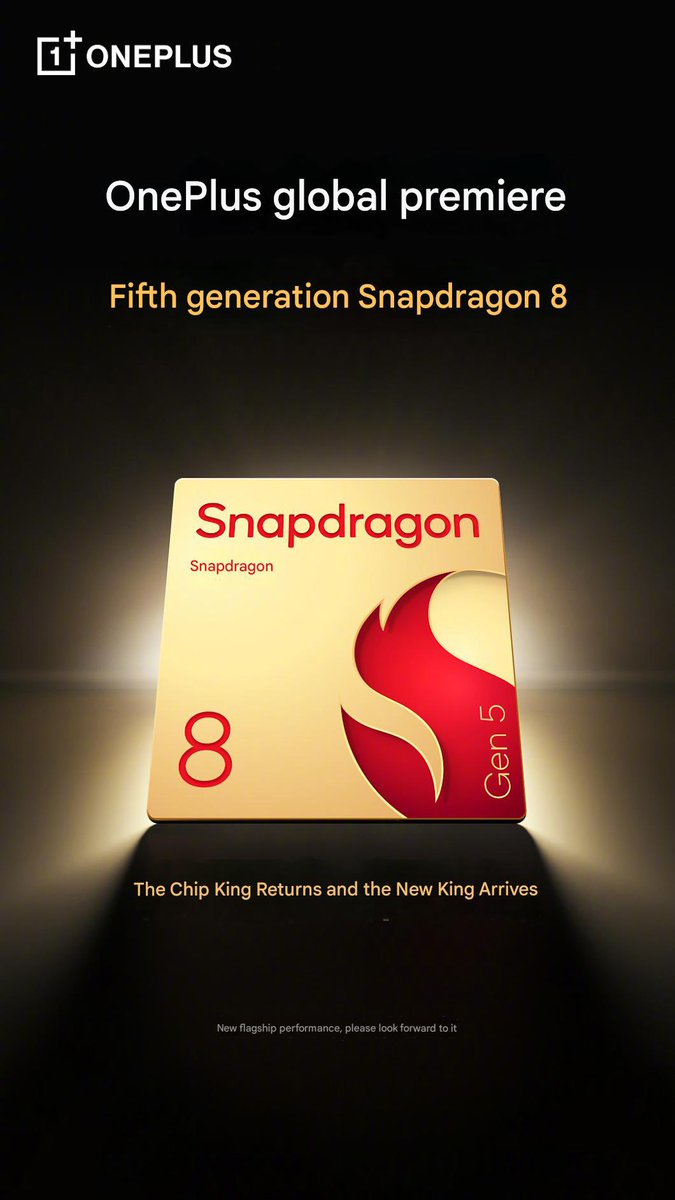 OnePlusClub's tweet image. OnePlus will be the first brand to use the Snapdragon 8 Gen 5 in OnePlus 15R (Ace 6)