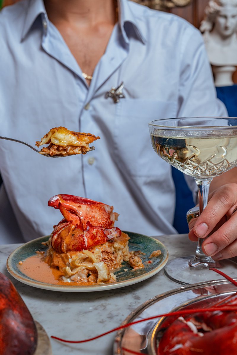 Celebrating #WorldLobsterDay at Forty Dean Street 

Shot London’s most indulgent lasagne, layered with lobster and black truffle, finished with a rich bisque béchamel

New photography work I couldn’t wait to share🦞 #food #foodphotography #lobster #photography #londonfood