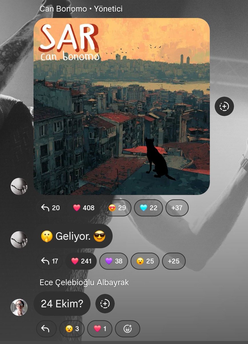 Sizin alınız al inandım
Morunuz mor inandım
Ben tam kendime göre
Ben tam dünyaya göre
AMA TARIHINIZ NE
Bizim dengemizi bozmayınız
<a href="/canbonomo/">Can Bonomo</a> <a href="/eceMen/">Ece Çelebioğlu</a>