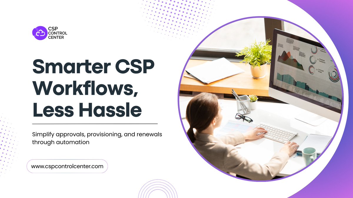 cspctrlcenter's tweet image. Managing Microsoft CSP doesn’t have to be hard. Manual ops leads to delays, errors &amp;amp; bottlenecks.
Automation helps you:
✅ Speed approvals
✅ Eliminate errors
✅ Simplify renewals
✅ Focus on growth
Learn more 👉 cspcontrolcenter.com
#MicrosoftCSP #CSPAutomation #MSPartner