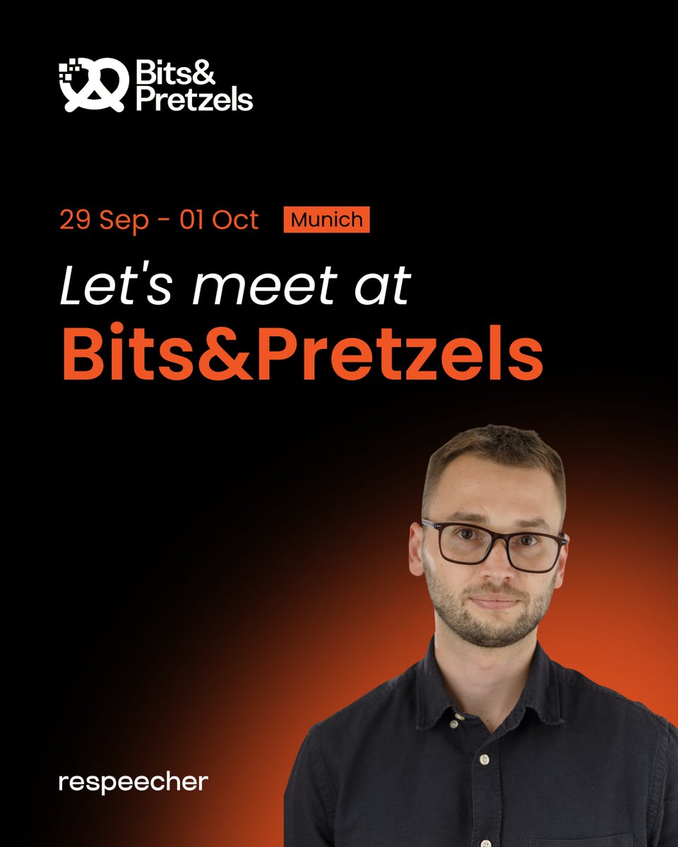 Respeecher (@respeecher) on Twitter photo From Busan to Munich - Respeecher’s on the move. Next stop: <a href="/bitsandpretzels/">Bits & Pretzels</a> .
<a href="/AlexSerdiuk/">alex.serdiuk</a> joins the action from day one, sparking convos on AI, storytelling & where voice tech goes next. From Busan to Munich - Respeecher’s on the move. Next stop: <a href="/bitsandpretzels/">Bits & Pretzels</a> .
<a href="/AlexSerdiuk/">alex.serdiuk</a> joins the action from day one, sparking convos on AI, storytelling & where voice tech goes next.