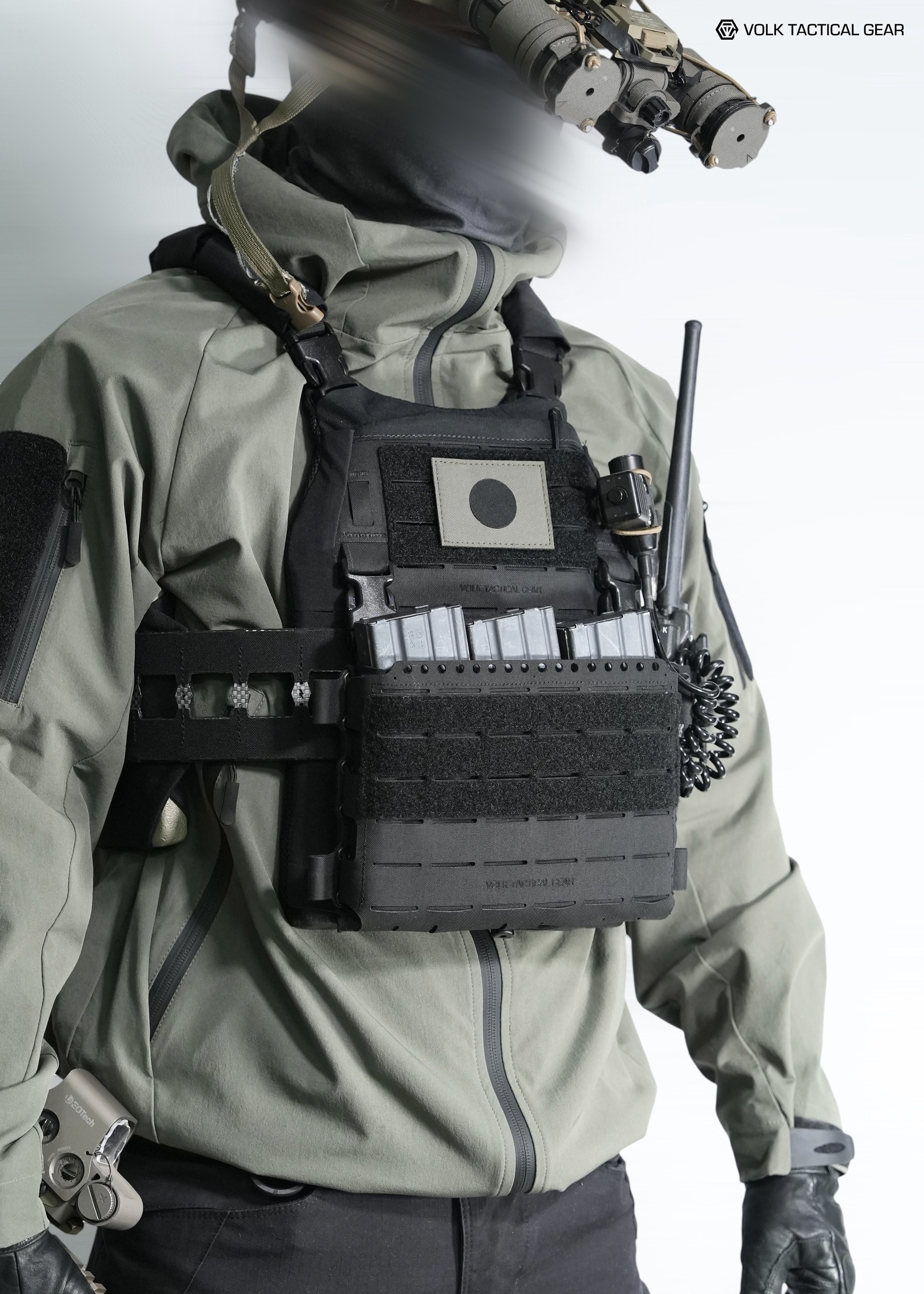VOLK TACTICAL GEAR SBPC グレー SBPC / WOLF GRAY set up – VOLK TACTICAL GEAR