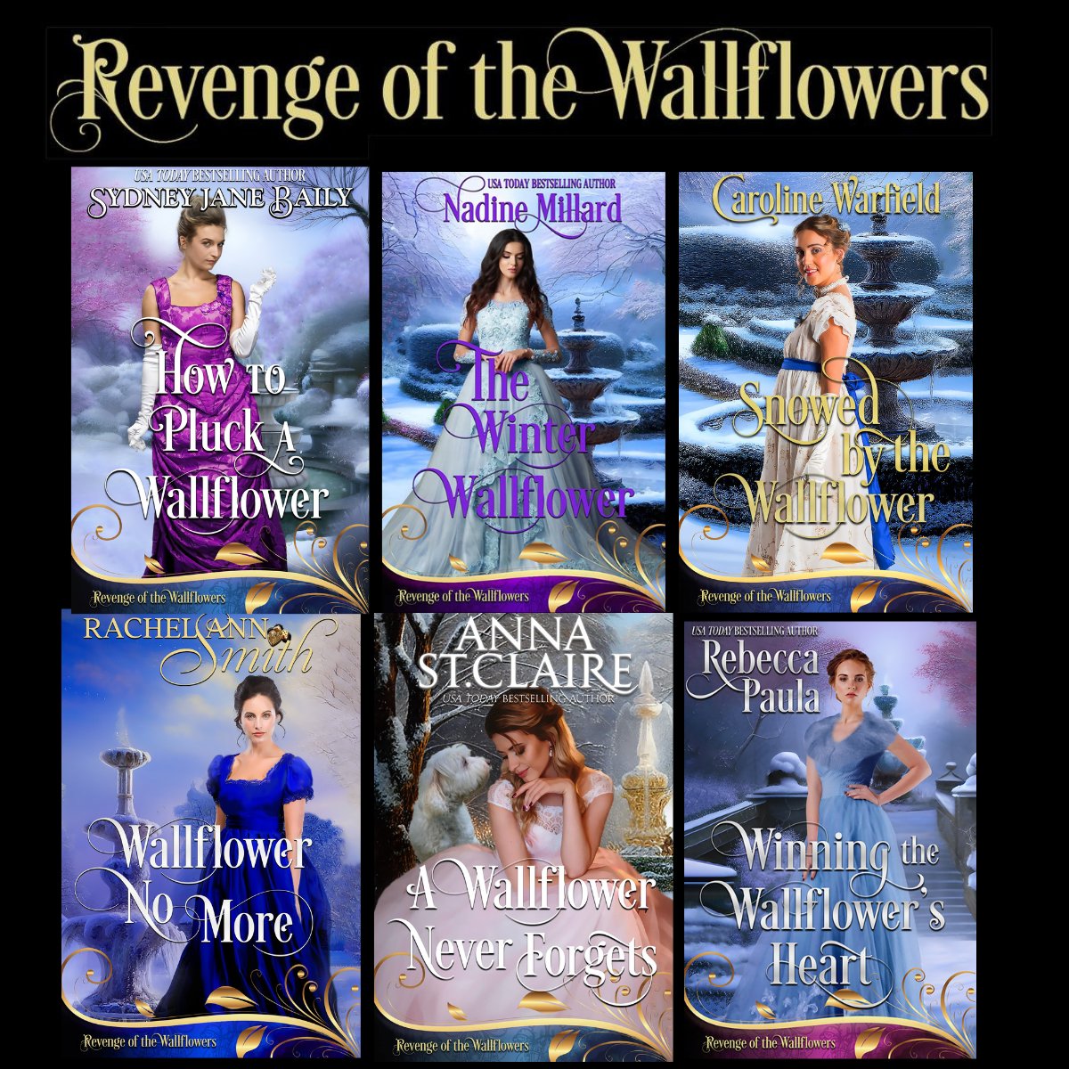 What’s a wallflower to do except change from duckling to swan &amp; bring a nobleman to his knees...
💜How to Pluck a Wallflower
#HistorcialRomance #RegencyRomance #Romance #bookboost
Click here for more info➡️books.bookfunnel.com/revenge_of_the…