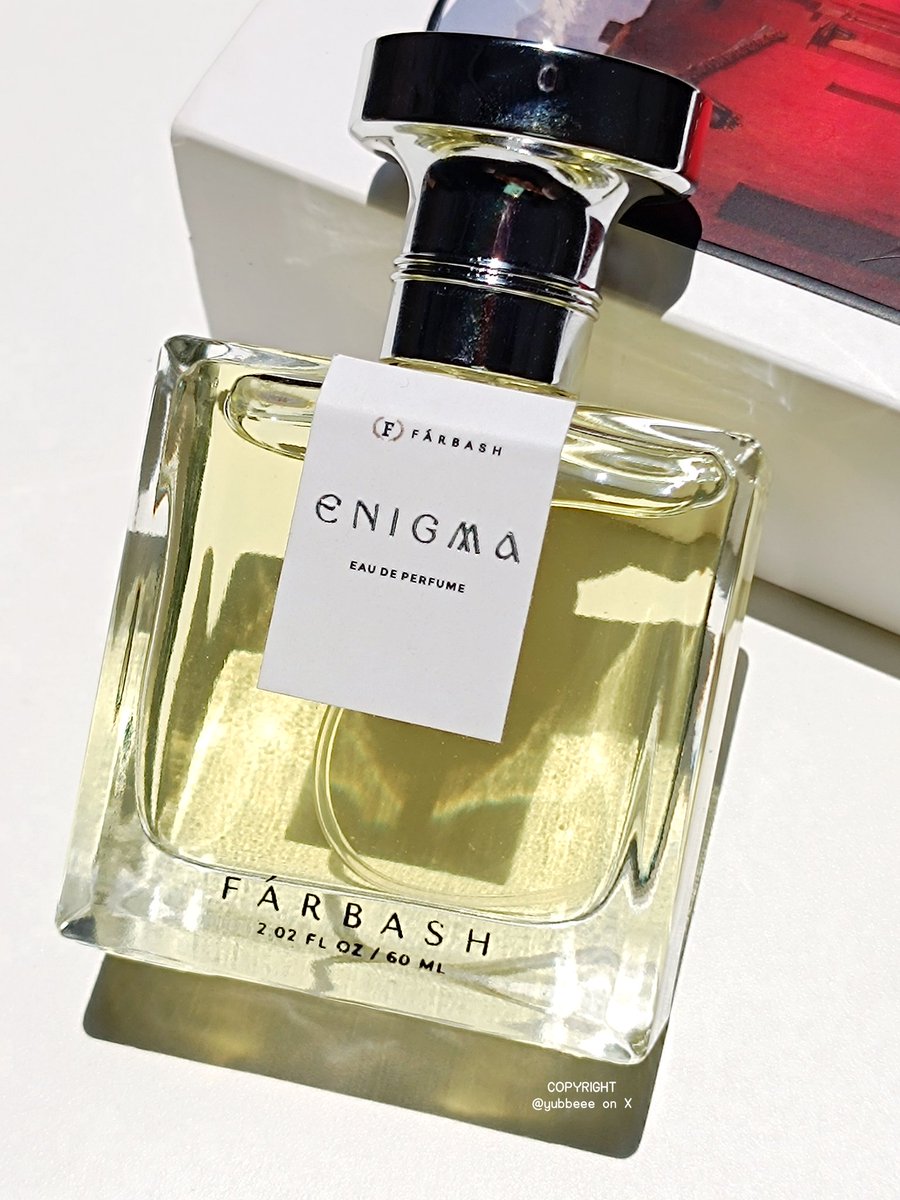 Akhirnya aku nemu juga parfum leatherly yang wanginya pas seperti yg aku pengenin ‼️

—Enigma Eau de Parfum by Farbash ❤

Wanginya bold &amp; sharp tapi tetep humble masuk ke hidung ♡

#farbashparfume #enigmafarbash