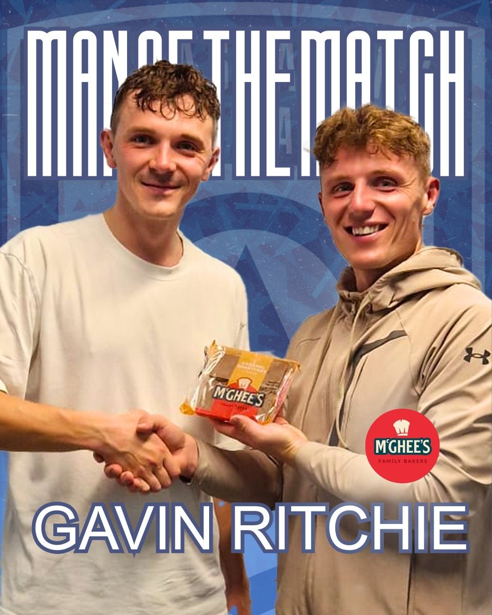 AmbassadorsFG's tweet photo. 4 goals for our sharp shooter Gav gets him the McGhees caramel shortcake (1 shortcake for each goal scored). Starting the season like a prime Brazilian Ronaldo but we need to manage his MOTM awards or he'll end the season like the retired version 🫃 https://t.co/L8YgLVGasT
