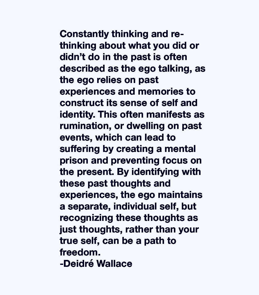 relationshipsdw's tweet image. Constantly thinking about the past is about your #ego reminding you of your #shame: