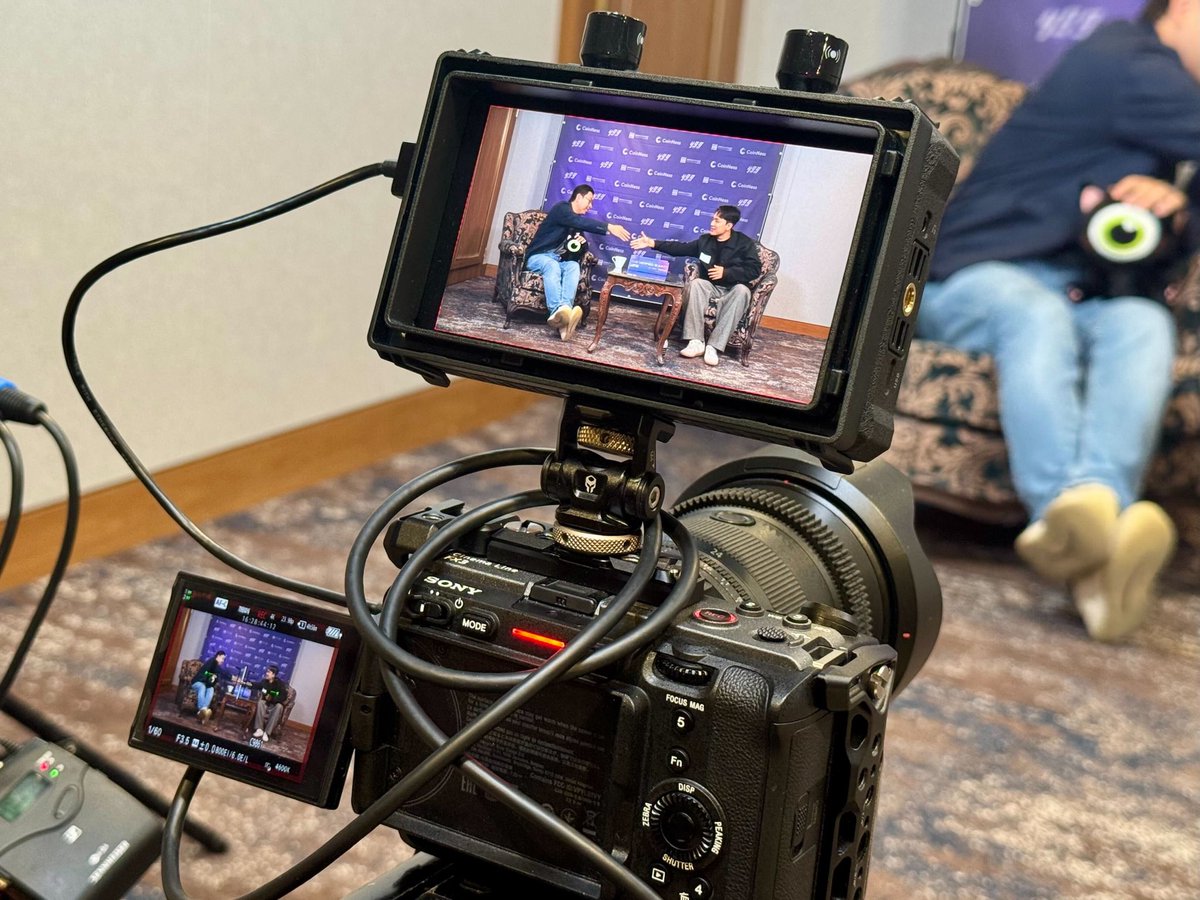 brevis_zk's tweet image. 🎙️We sat down with @coinness_kr at The Verified Summit during @kbwofficial for a deep dive into what's happening at Brevis.

The full interview drops soon, but for now here's a sneak peek 👀