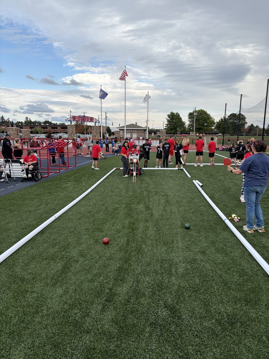 sports_unified's tweet image. A Big shout out to the Williamsville North Unified Bocce team who played in their first ever match against us and it was a great one! The key to the game was how much fun the athletes and partners had competing against each other. Go Unified!🏆