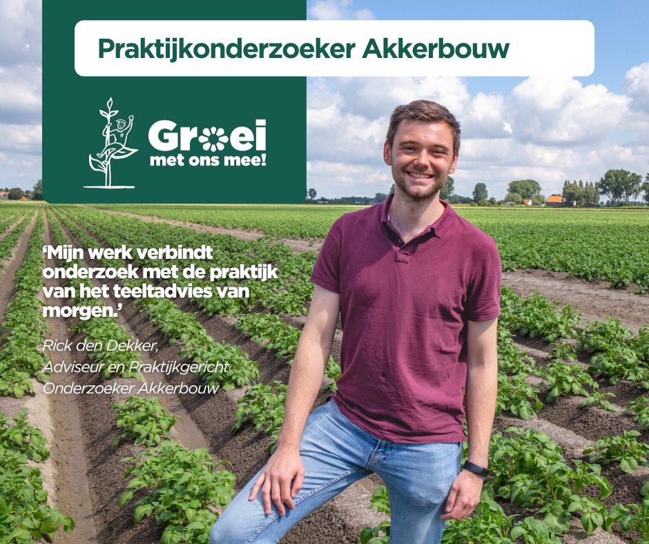 Wil jij de brug zijn tussen theorie en praktijk in de akkerbouw?
👩‍🔬 Praktijkonderzoeker Akkerbouw gezocht!
📍 Oude-Tonge | 32–40 uur
 🌱 Groei met ons mee en bekijk de vacature:
iperen.com/vacatures/prak…
#vacature #akkerbouw #onderzoek #praktijkonderzoeker #oudetonge