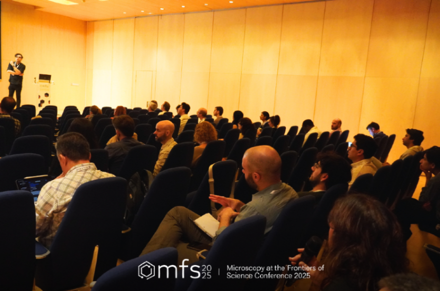 MFS_2025's tweet photo. 🔬Starting today at #MFS25 with highlights into the Materials session! 

👉Atomic-scale imaging, advanced STEM &amp; TEM, AI-driven analysis, battery catalysts, nanostructures, superconducting devices and sustainable energy materials

🔗Check out the program: https://t.co/aGR6YZrswj https://t.co/0mhk9nL2Y7