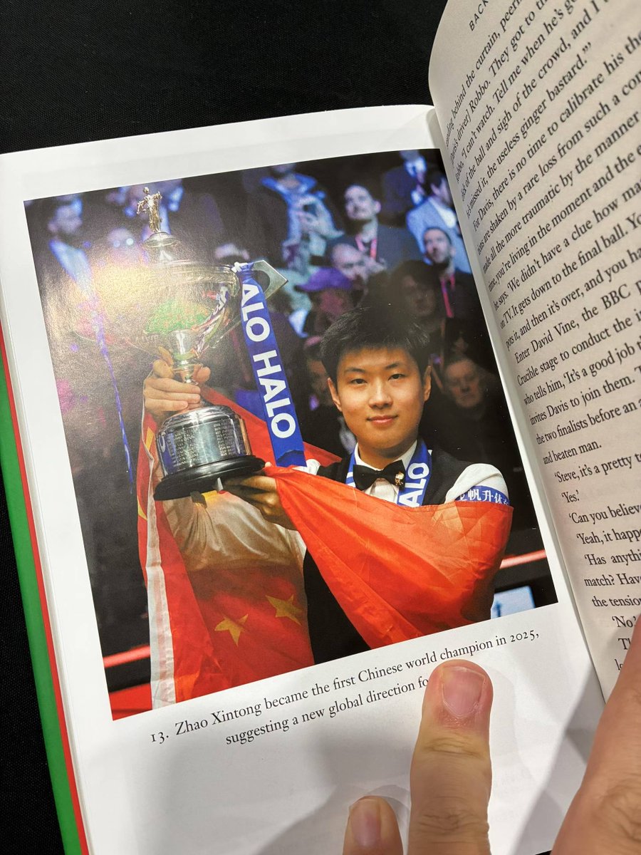 It gives picture credits properly so it's the best snooker book ever. Period.