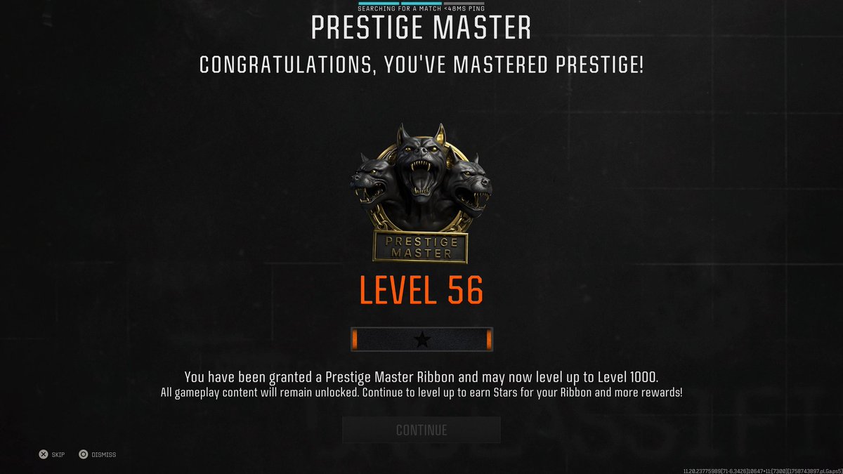 PatcheZer0's tweet photo. Finally Prestige Master #CallofDuty #BlackOp6 #BO6 https://t.co/DQRSFNQBvD