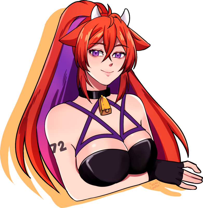 The artist was doing stream doodles. 
Looks so good~💜
🎨@/xoxopatsu
#Yomikoart