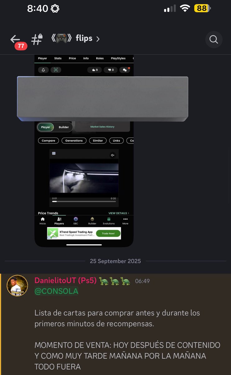 🍀Suerte en las recompensas 🤞 
👀 ¿Sabes que hacemos con las monedas de tus recompensas?

👌 Las multiplicamos!
📋 Ya tenemos una lista de flips para comprar durante las recompensas.

discord.gg/snXXg5AN

#EAFC26