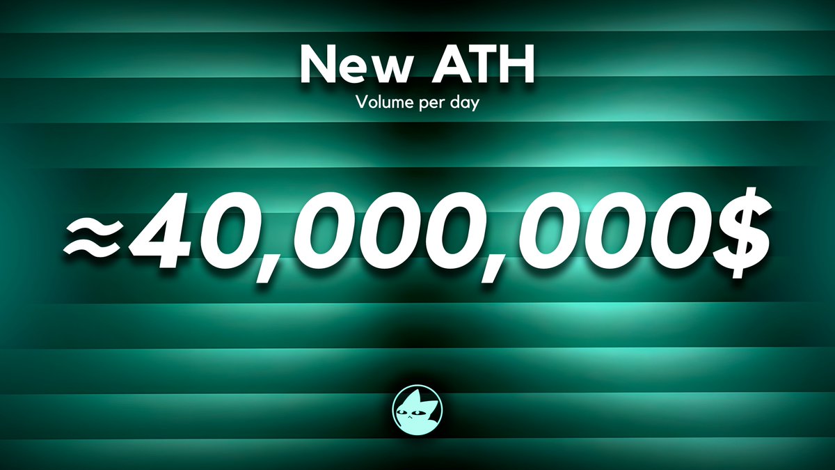 LiquidLaunch (@liquidlaunchhl) on Twitter photo LiquidSwap clocked ATH of ~$40M in daily volume.
The masses are flowing into <a href="/HyperliquidX/">Hyperliquid</a> and choosing the top aggregator on the market.
Start your HyperEVM trading journey at liqd.ag LiquidSwap clocked ATH of ~$40M in daily volume.
The masses are flowing into <a href="/HyperliquidX/">Hyperliquid</a> and choosing the top aggregator on the market.
Start your HyperEVM trading journey at liqd.ag