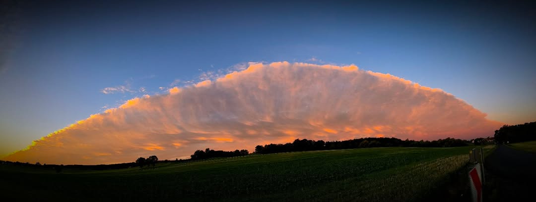 Taki widok o poranku w Polkowicach...
Fot. Albert Roche.