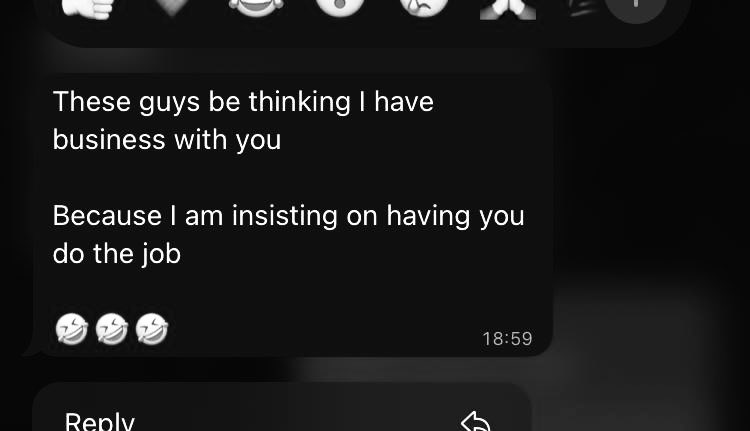 Thank you to everyone who speaks my name in rooms I’m not in. Your support means more than you know.