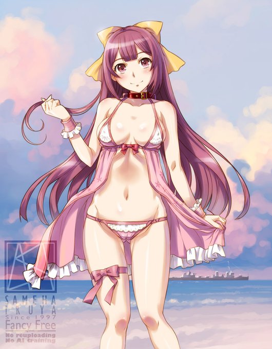 #艦これ #神風 #進水日 
水着嫌じゃなかったのかい? 