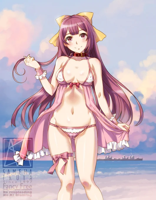 #艦これ #神風 #進水日 水着嫌じゃなかったのかい?