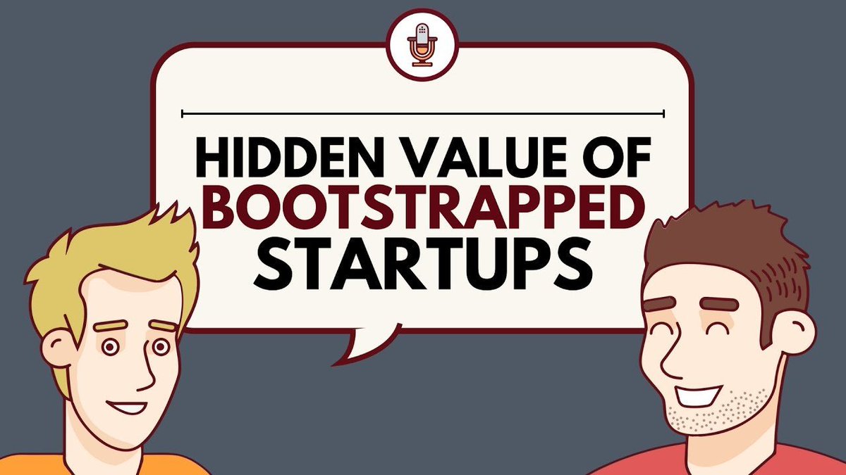 ScrapeLogo's tweet image. Video : Are Bootstrapped Startups #LessValuable Than Venture-Funded Startups? | Startup #TherapyPodcast E216 💰 📻 📹 - rite.link/KYx1 👈🏼  Get the #DataEnrichment &amp;amp; #B2BPersonalization solution that makes user profile completion a breeze!