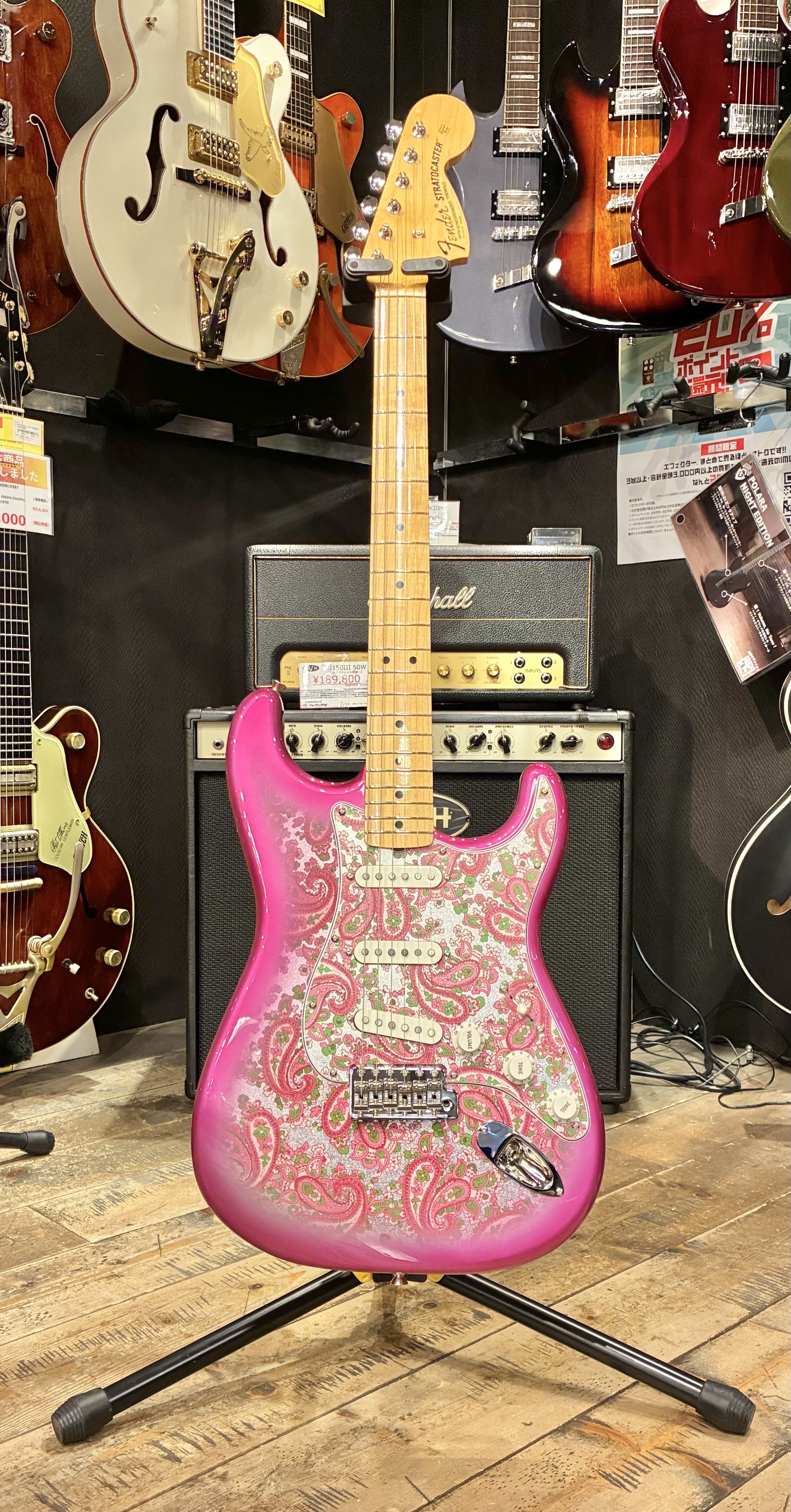 専用出品/ペイズリー柄MG製作 Burny MG-Jr. Paisley <バーニー>｜平野楽器 ロッキン