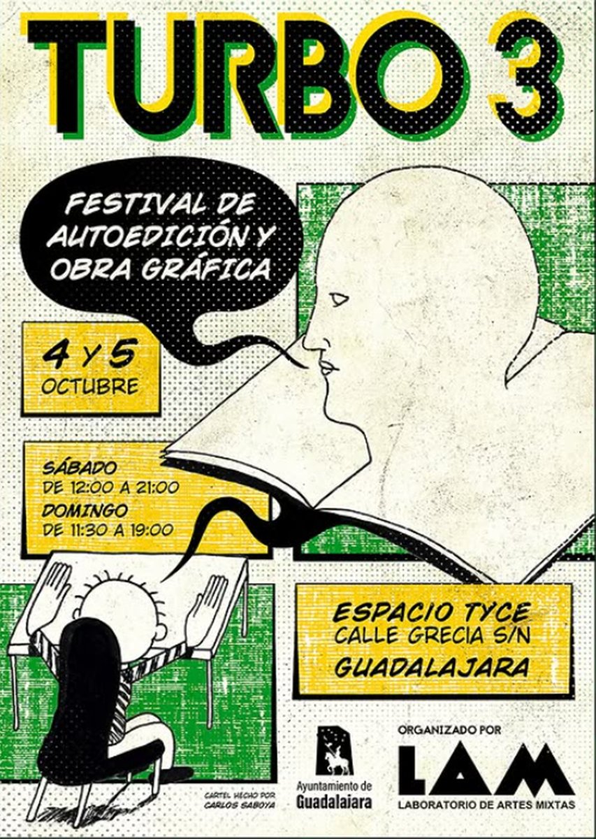 Javierraiz's tweet photo. Este mes de octubre los Zasca Cómic tenemos dos ferias a las que iremos: una en Guadalajara y otra en Coslada, el Turbo 3 y el Cómic Home. Espero veros por ahí. Saludos. https://t.co/DsxMf3ACDz