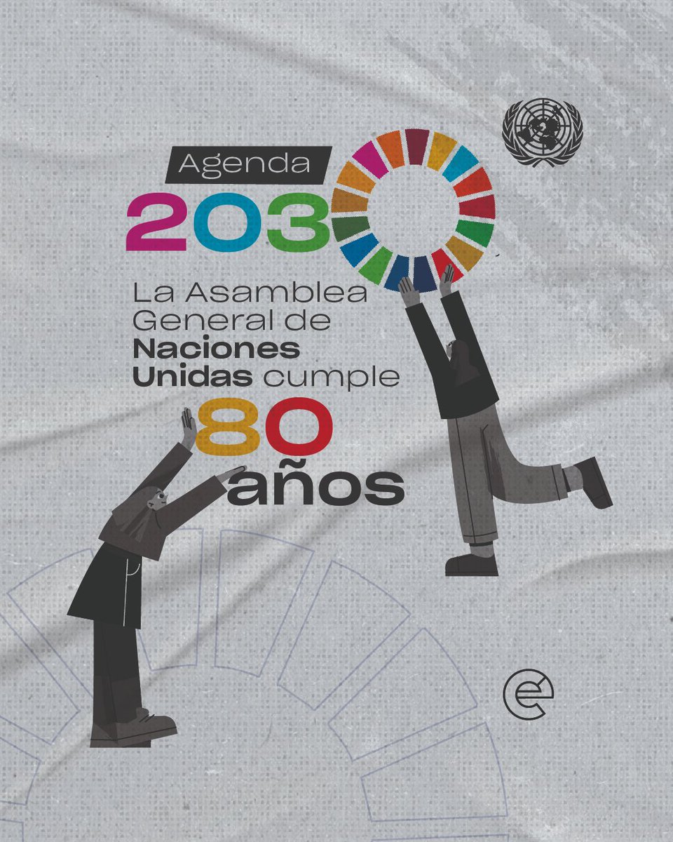 🌍 La Asamblea General de Naciones Unidas cumple 80 años siendo el principal foro de diálogo para afrontar los grandes retos globales.

💬 Una misión que conecta con el Día de la Agenda 2030 recordándonos el compromiso con los ODS.

#SomosCooperación

👉🏽 bit.ly/3HBFSmL
