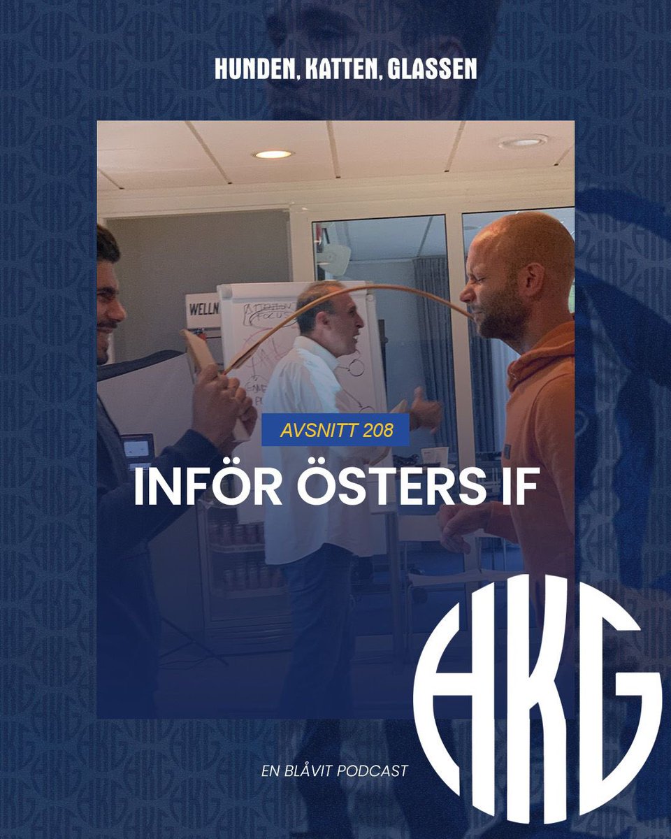 #208: Inför Östers IF

▪️ Trötta greker
▪️ Spela igång RPL?
▪️ Teambuildings anekdoter 
▪️ Salamikungen
▪️ HKG:s Ballon d’or

Lyssna här 👇🏼

open.spotify.com/episode/0Gk0XY…

#ifkgbg #öster #allsvenskan