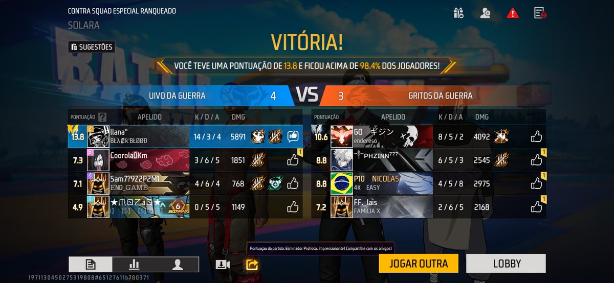 Acho que essa foi a melhor jogada da minha vida