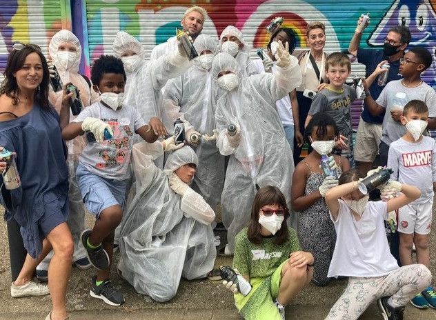 Paint Camden High Street with SAM SURE 3.30PM to 6PM - mailchi.mp/hvharts.org/jo… Join HvH ARTS to paint Camden High Street after school with HvH ARTS - Make your mark on Camden High Street - An exciting opportunity for Camden children and young people MONDAY 29th SEPT