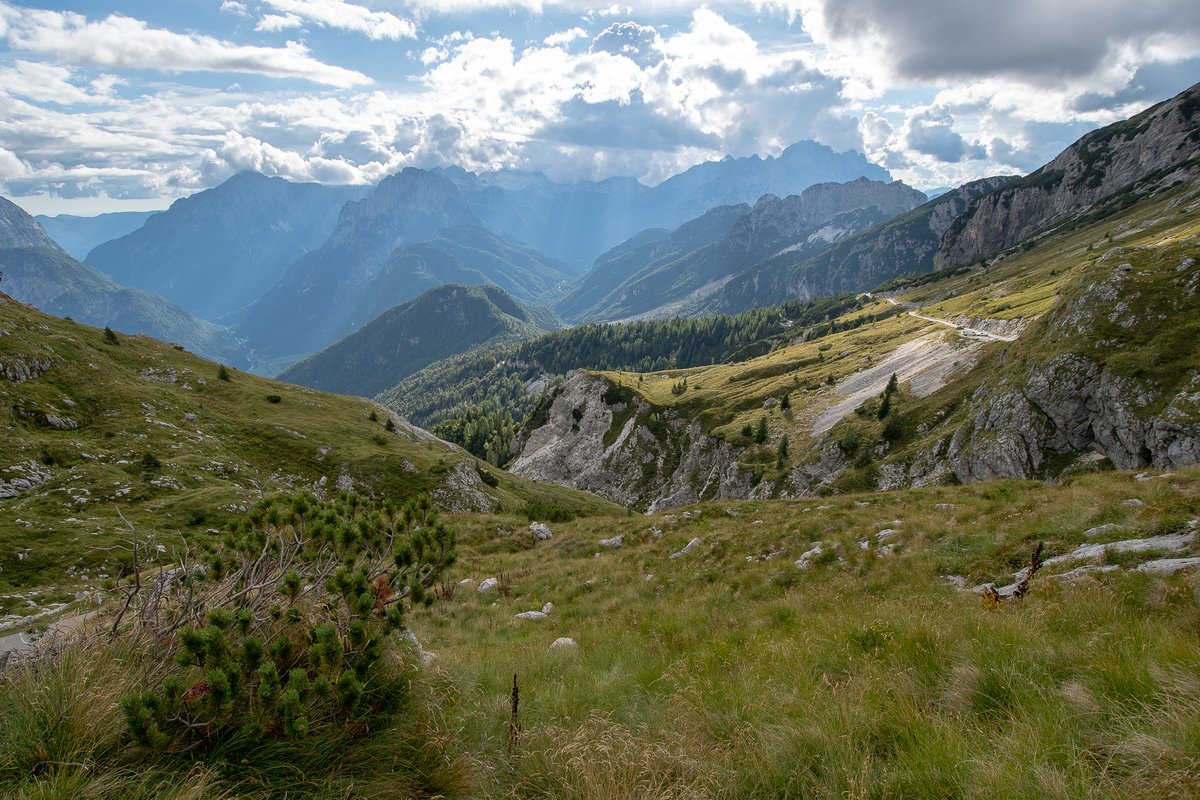 In the mountains of the Julian Alps