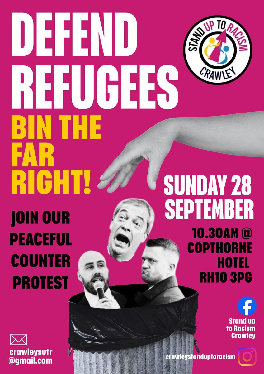 CrawleyStandUpToRacism tweet media