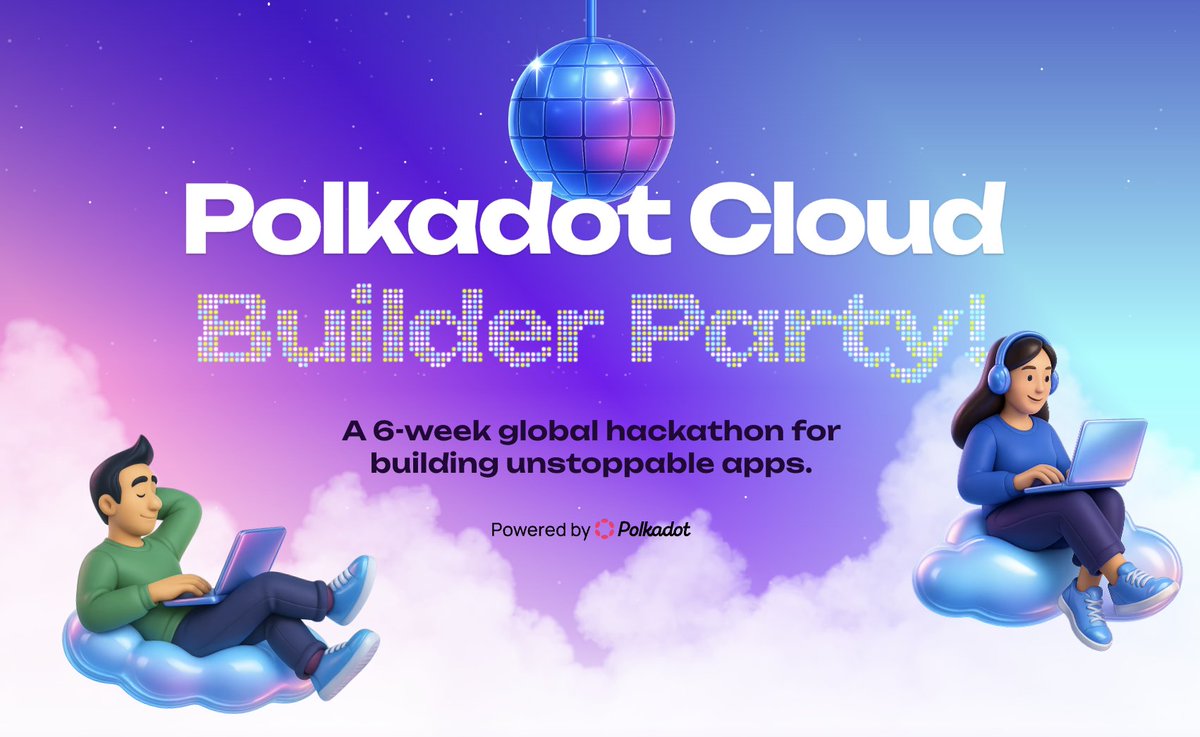 🔥 500 🔥

500 participants have already registered for the Polkadot Cloud Builder Party and their chance at the $40,000 prize pool!

Submissions open → October 6th.

Register now ⤵️ 
polkadot.cloud/build-party