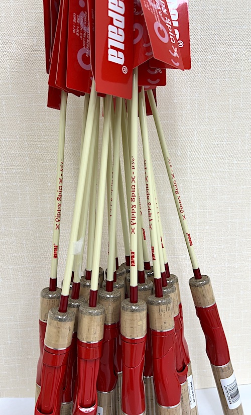 6月に発売しスグ1000本売り切れた、大人気のラパラ フィッピースピン