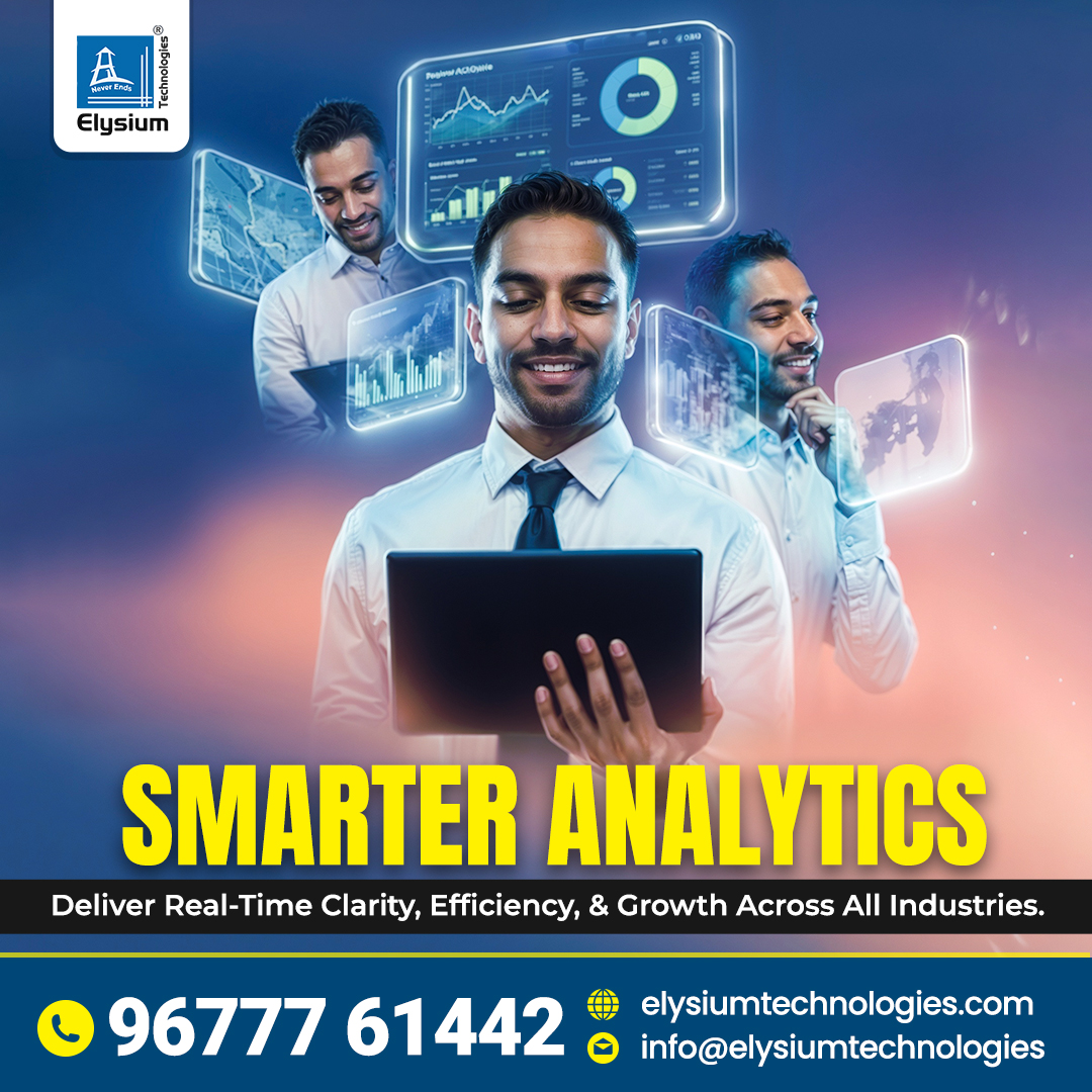 elysiumind's tweet image. 📊 Elysium Technologies – Powering Businesses with Advanced Data Analytics! 📊
#ElysiumTechnologiesPrivateLimited #DataAnalyticsServices #PredictiveAnalyticsServices  #BestDataStrategyCompanyinIndia #AnalyticsStrategyConsulting #DataAnalyticsConsultingServices