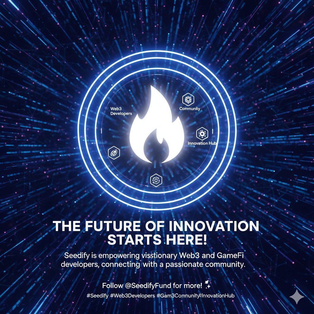 Zing_Xoro's tweet image. The future of innovation starts here Seedify is empowering visionary Web3 and GameFi developers connecting them with a passionate community Be a part of the ecosystem that builds tomorrows decentralized world Follow @SeedifyFund for more
#Seedify #Web3Developers #GameFiCommunity