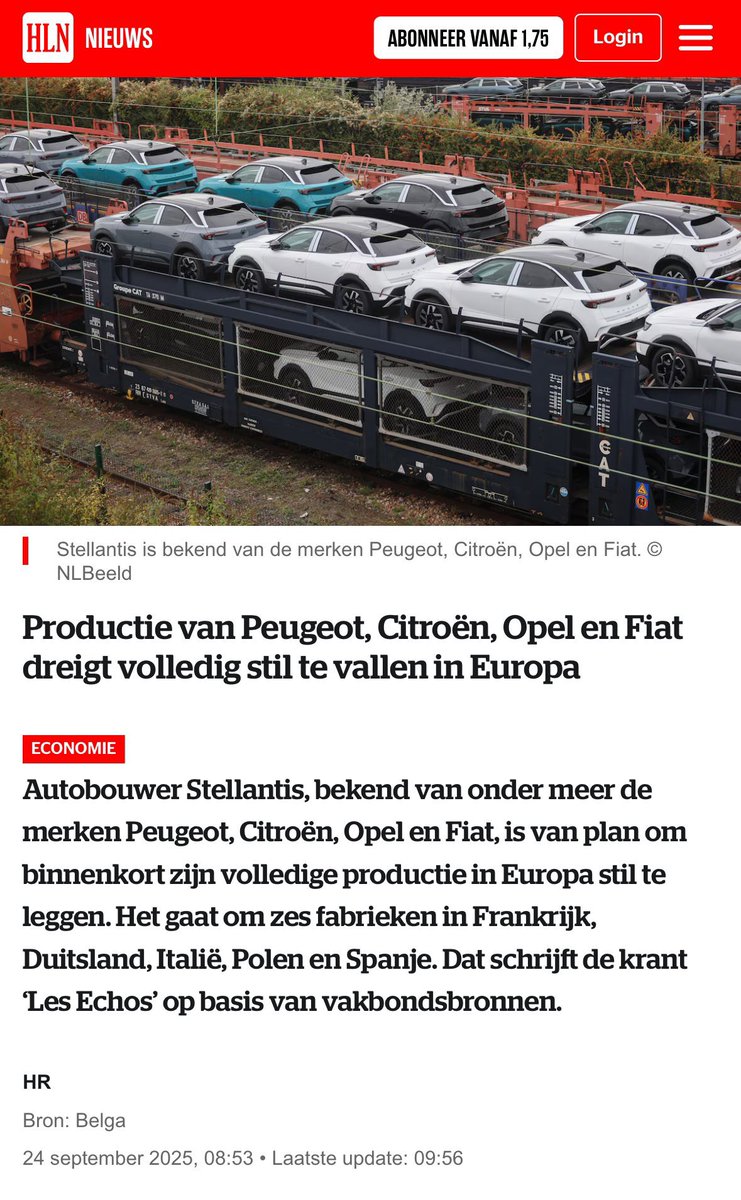 Alles verloopt volgens plan: