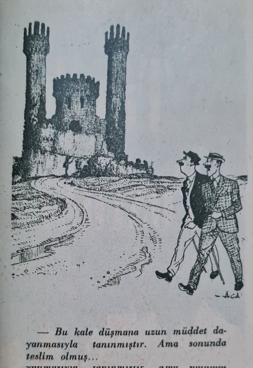 1950-60 arası Restorasyonu eleştiren bir karikatür.
#SelimiyeyeDokunma 
#selimiyecamiirestorasyonkatliamı