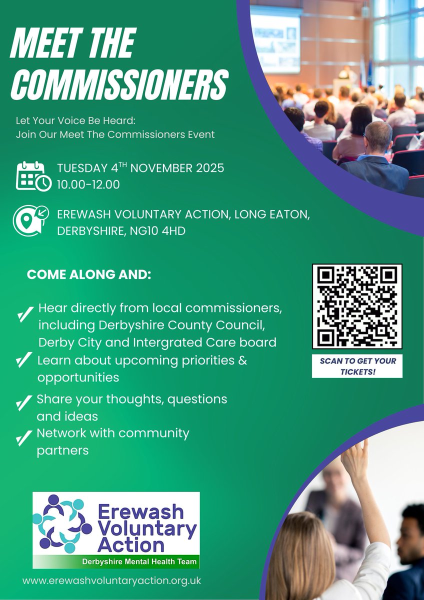 💚To make the most of the Commissioner Q&amp;A Panel, we invite you to submit your questions in advance using our online survey💚

Please click the link below to submit your question by Friday 10th October or alternately scan the QR Code 

zurl.co/ITkQF