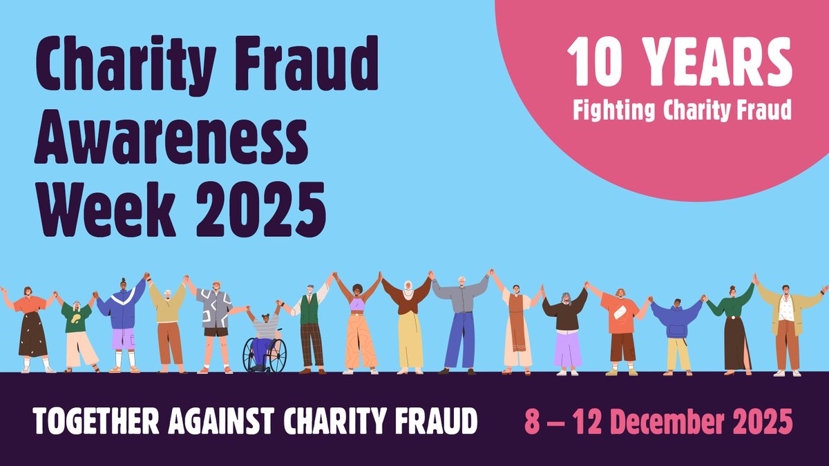 📅 8–12 December – Save the date! Charity Fraud Awareness Week is back 

We’ll be tackling the latest threats facing charities and sharing best practice to keep the sector safe from fraud.

🔎 Explore past resources and stay tuned for event updates!
👉preventcharityfraud.org.uk