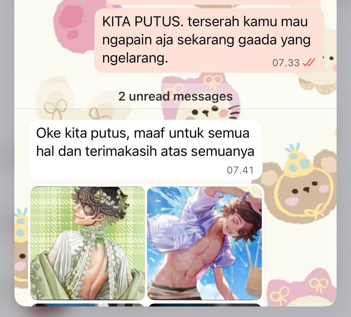 okee, kita putus yaah~